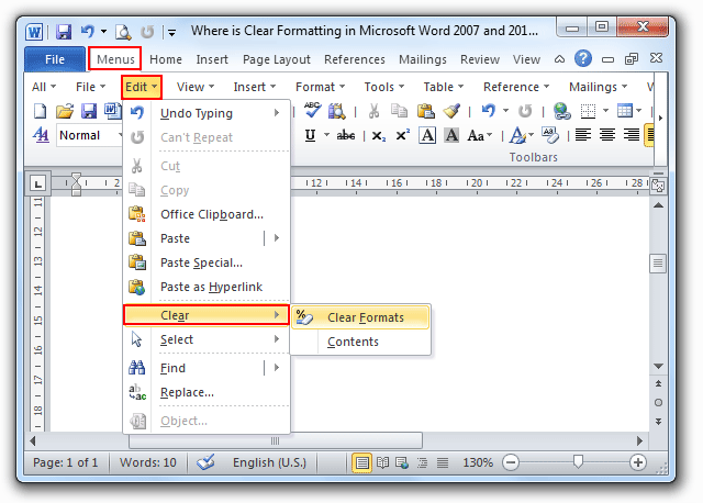 Conditional Formatting In Microsoft Word